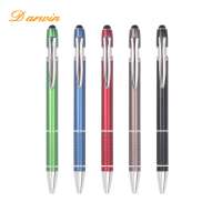 2019 Promotional Cheap Custom Logo Ballpoint Pen Advertising Touch Stylus Metal Pen