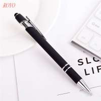 Lowest Discount Touch Screen Metal Ball Pen Aluminum Meta Ballpoint Pen Stock On Wholesale Promotion