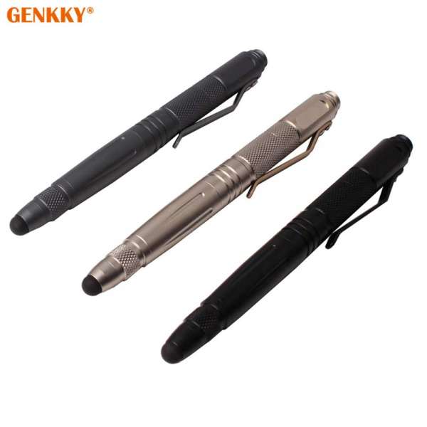 Durable tactical pen with knife and capacitance stylus pen for Self-Defense