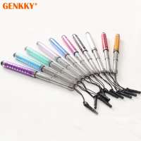 Classical mini stylus screen touch metal pen with dust plug