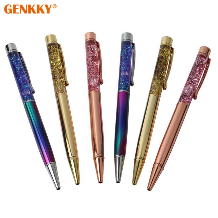 New coming metal ballpoint floating pen for gift