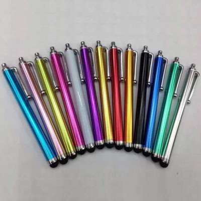 Multicolor mini stylus screen touch metal pen for tablet and smart phone