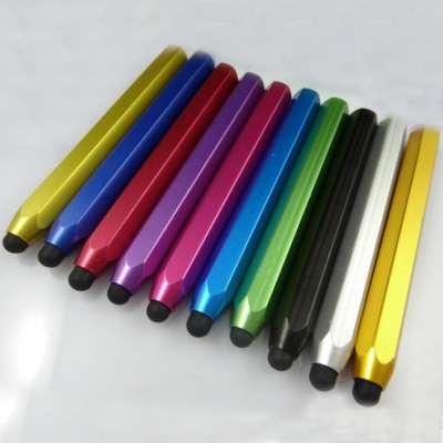 Mini size promotional metal hexagonal shape stylus screen touch pen