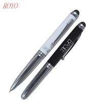 2 in 1 stylus touch pen and  ballpoint pen  with customizable logo